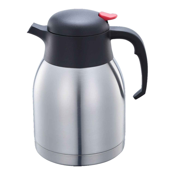 JARRO INOX TERMICO C/BOTAO FECHO 1.5L C10005/1 - PALMA & PALMA - 4891342100512