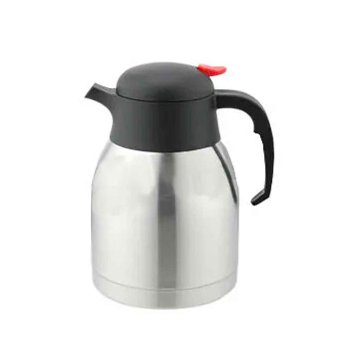JARRO INOX TERMICO C/BOTAO FECHO 1L C10005/3 - PALMA & PALMA - 4891342100550