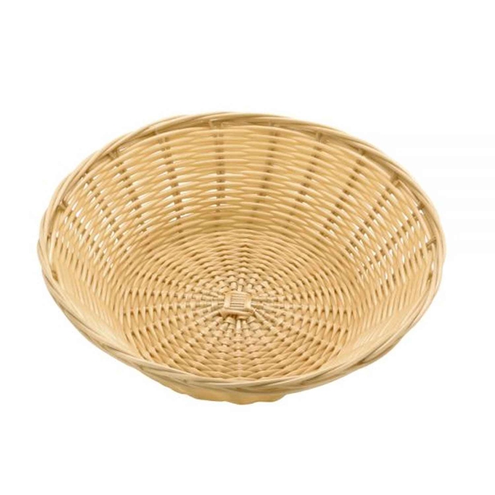 CESTO RED POLIPROPILENO BEGE 23CM C03002-A - PALMA & PALMA - 4891342230226