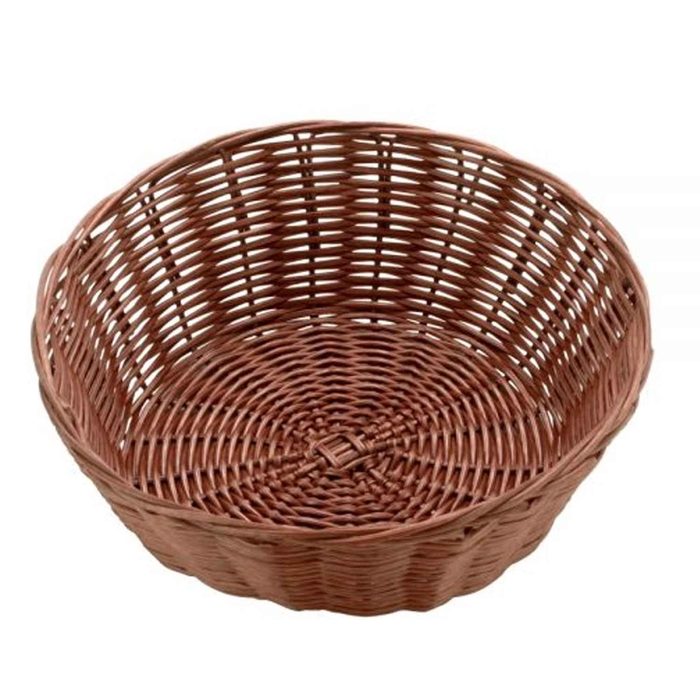 CESTO RED POLIPROPILENO CASTANHO 23CM C03002V-A - PALMA & PALMA - 4891342230233