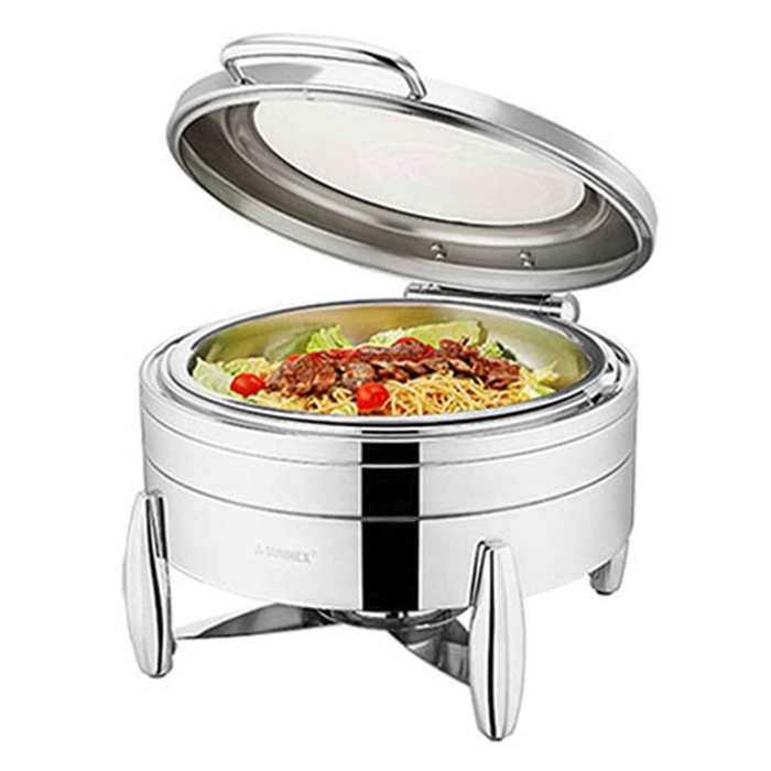 CHAFING DISH REDONDO VERONA C/PES ø36CM 6.8LT - PALMA & PALMA - 6940993034764