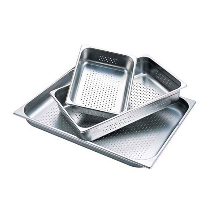 CONTAINER INOX PERFURADO GN 1/1 100MM - PALMA & PALMA - 4004133819085