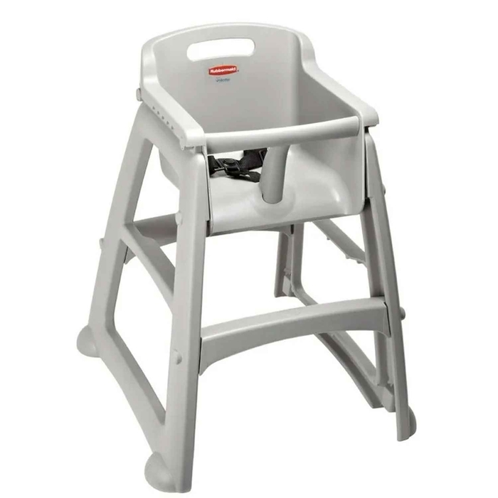 CHILDREN'S CHAIR GREY POLYPROPILENE - RUBBERMAID - 086876223064