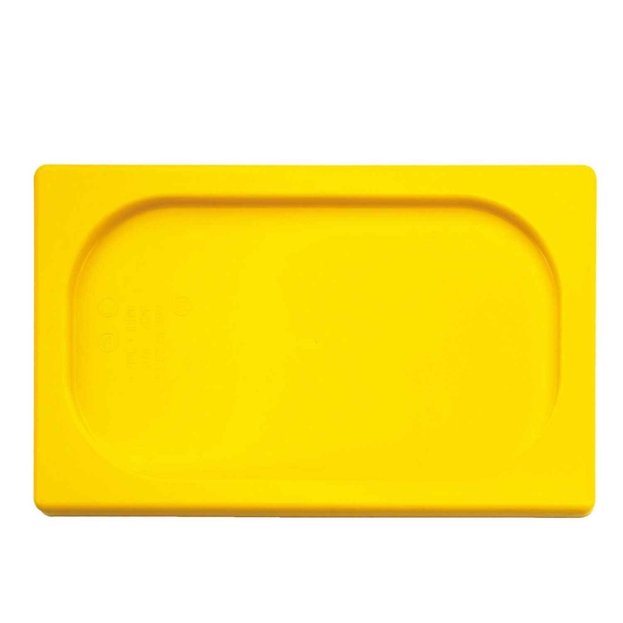 TAMPA POLIPROPILENO GN 1/4 AMARELO 14728-22 - PADERNO - 8014808039157
