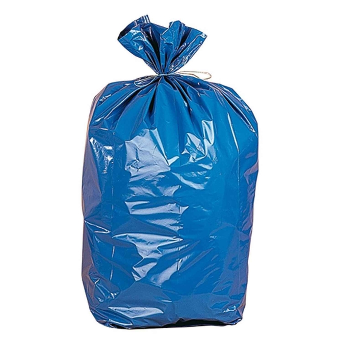 SACO AZUL PEBD 600X1000X80 C/FOLES 15CM C/10KG - 0580010525
