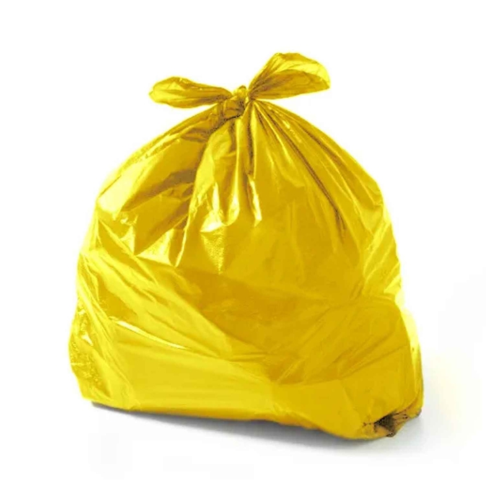 SACO AMARELO 1300X1500X100 C/FOLES C/10KG - 0580017060