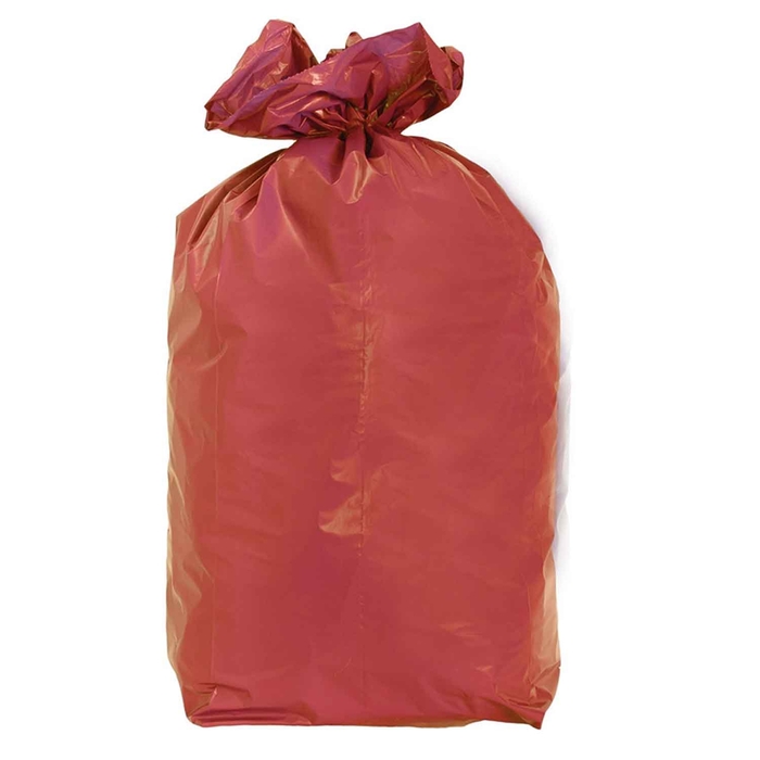 SACO VERMELHO 1300X1500X100 C/FOLES C/10KG - 0580019117