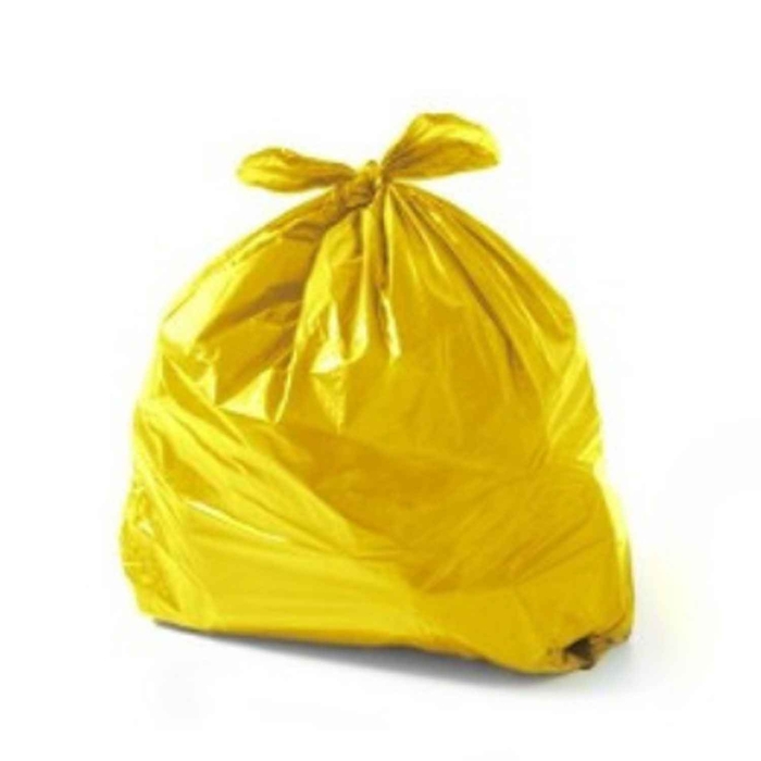 SACO AMARELO PEBD 800X1200X80 C/10KG - 0580019626