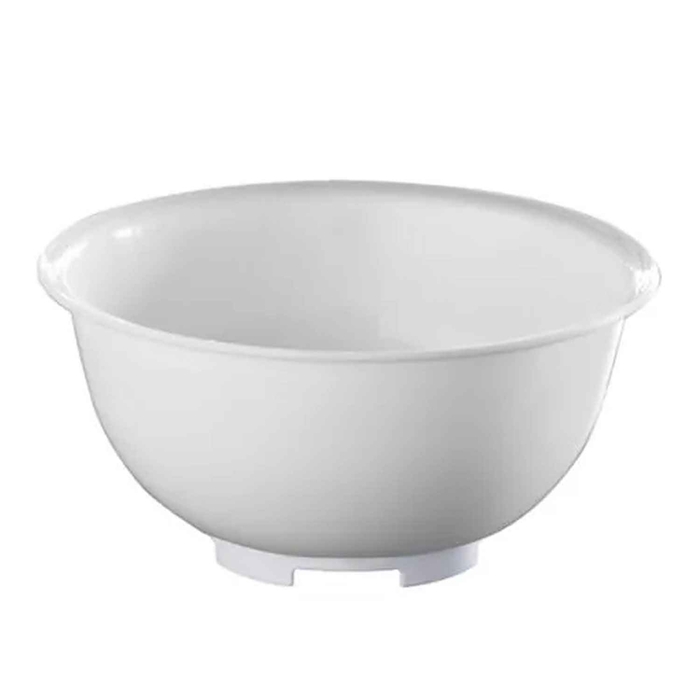 WHITE PLASTIC BOWL ø38CM - ARAVEN - 8411777010758