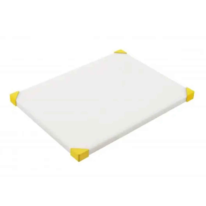 TABUA ANTIDESLIZANTE CANTOS AMARELOS 404X304X24MM  - ARAVEN - 8411777051027