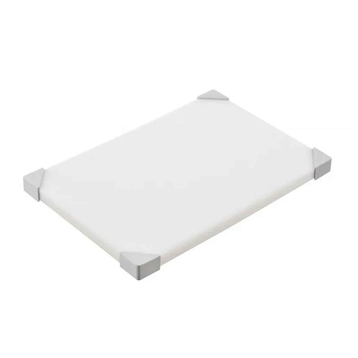 ANTI-SLIDE TABLE WHITE CORNERS 604x404x24MM - ARAVEN - 18411777008585
