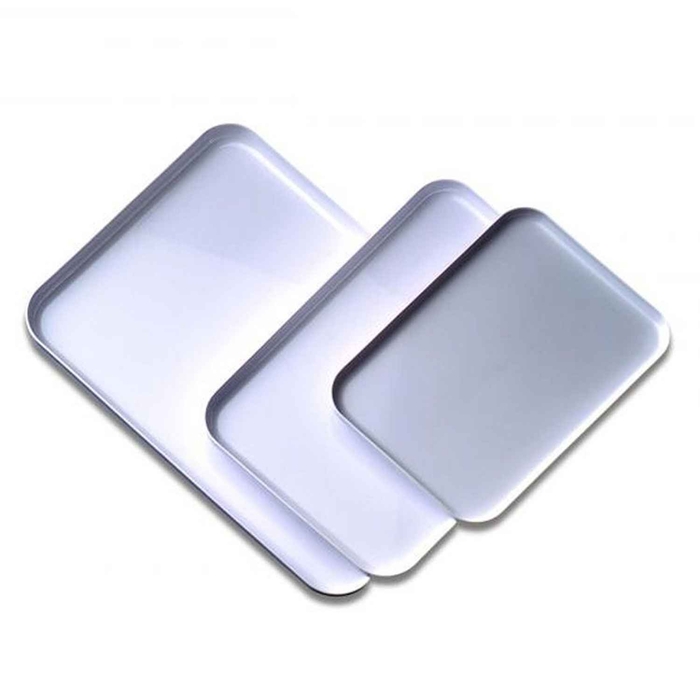 BANDEJA MELAMINA BR 420X300X25MM 1018 - ARAVEN - 18411777010182
