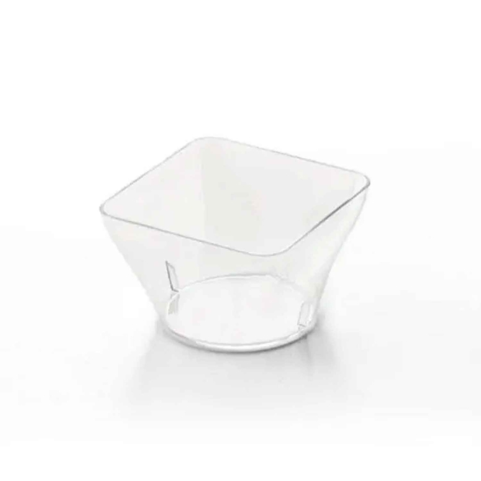 COPO DEGUSTAÇAO QUAD TRANSP 5CL 1760 C/12 - ARAVEN - 8411777917606