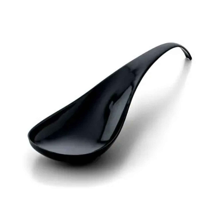 BLACK TASTING SPOON PACK 100 - ARAVEN - 8411777417342