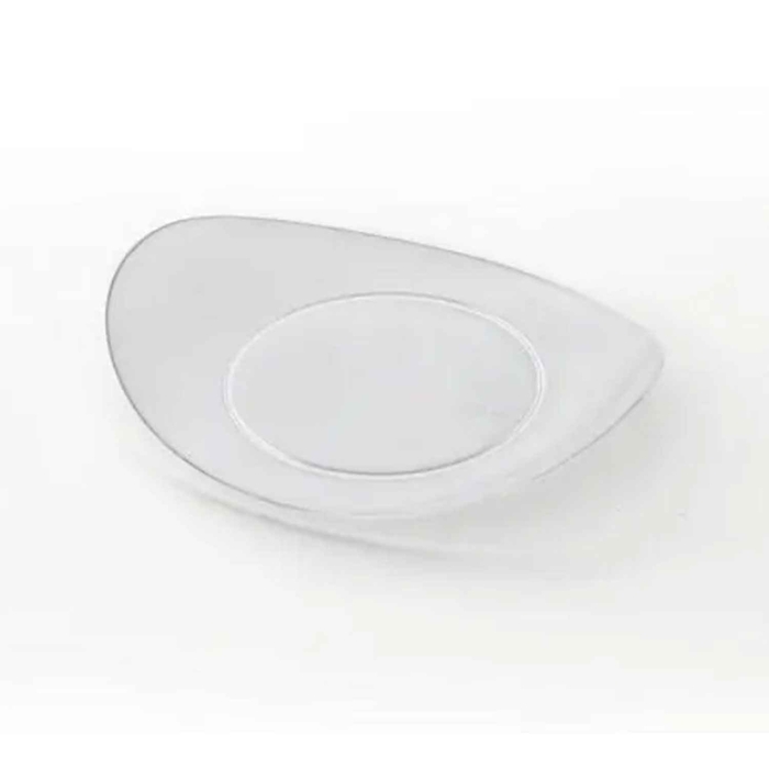 TRANSPARENT TASTING PLATE ø10CM PACK 50UN - ARAVEN - 8411777917446