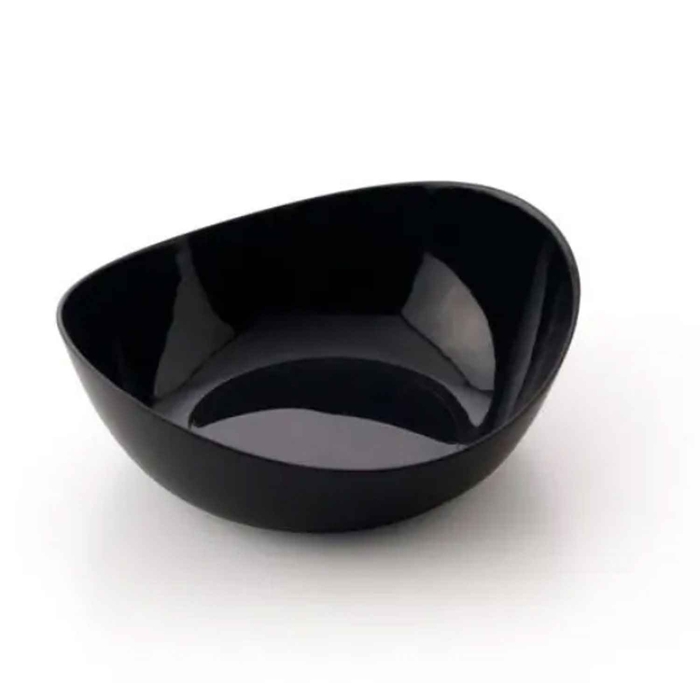 PRATO FUNDO DEGUSTAÇAO PRETO 9CM 1745 C/50 - ARAVEN - 8411777417458
