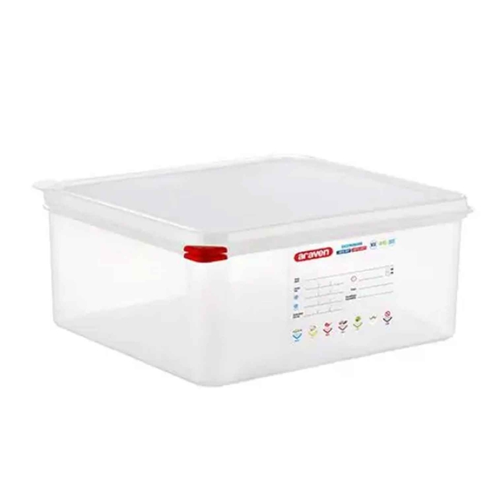 HERMETIC BOX GN 2/3 345X325X150MM 13.5L - ARAVEN - 18411777004709