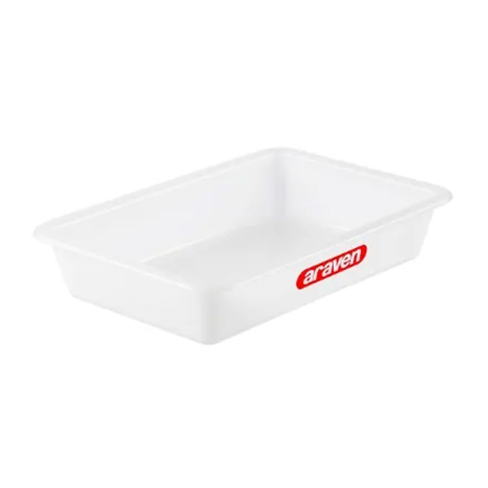 TABULEIRO Nº1 3L 345X235X75MM BRANCO 1130 - ARAVEN - 8411777011304
