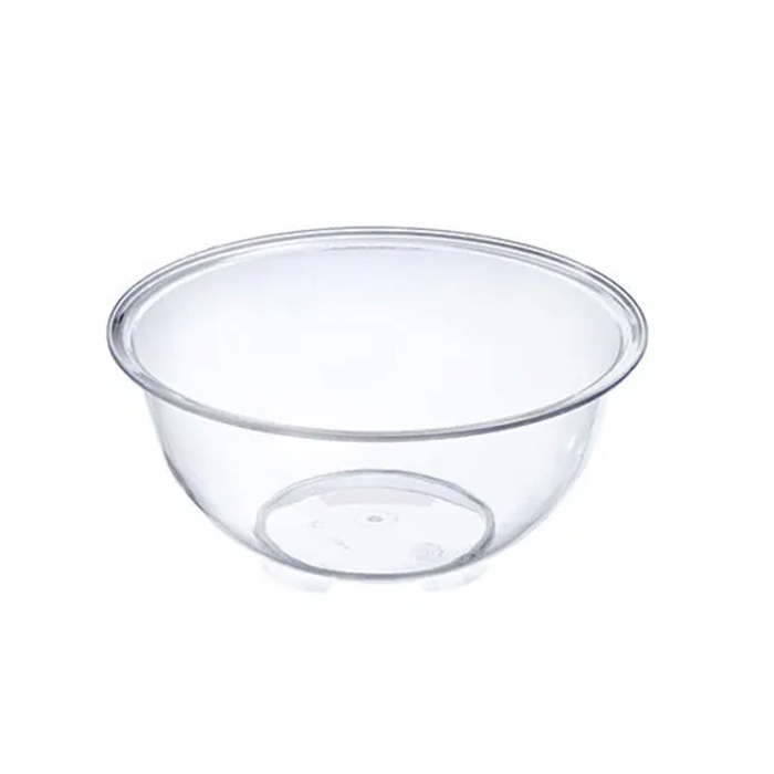 TIGELA POLICARBONATO TRANSPARENTE Ø38CM 11L 9512 - ARAVEN - 8411777095120
