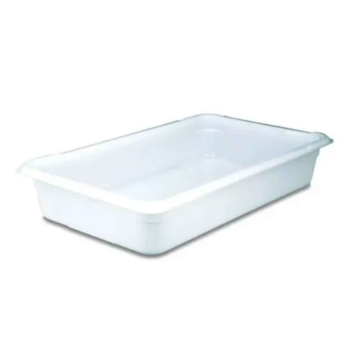 WHITE PLASTIC TRAY GN 1/1 530X325X100CM - ARAVEN - 1841177700283