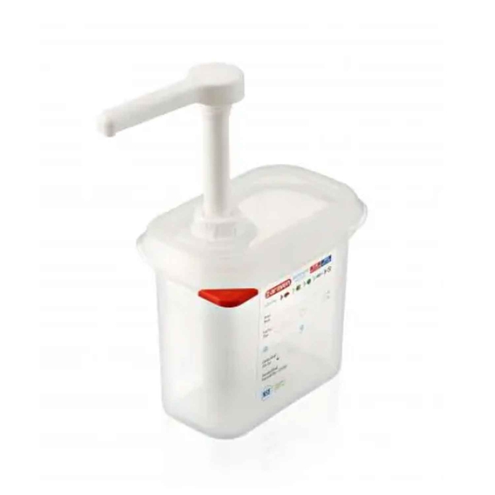 TRANSPARENT SAUCES DISPENSER 1,5L - ARAVEN - 8411777013629