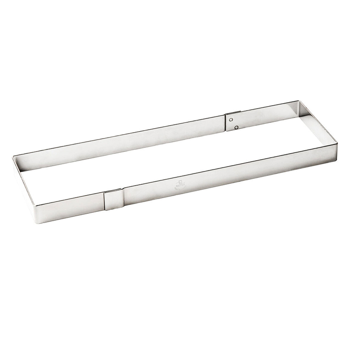 FORMA RECTANGULAR P/MOUSSE INOX 560X90 371015 - MATFER - 3334493710151