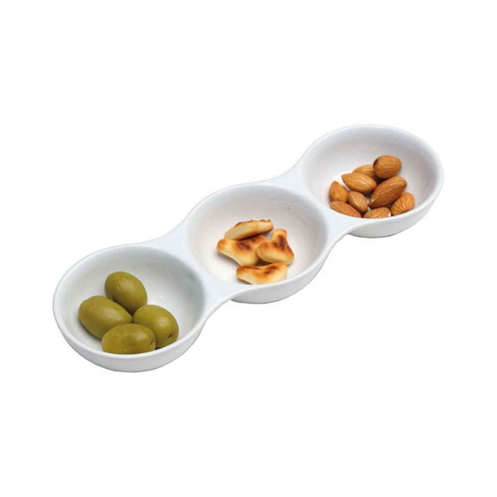 TRAY W/3 DIVISIONS 23X7.5CM - MATFER - 8000257217871