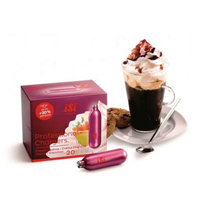 CREAM CHARGERS Nº20 PACK 10UN - MATFER - 9002377007027