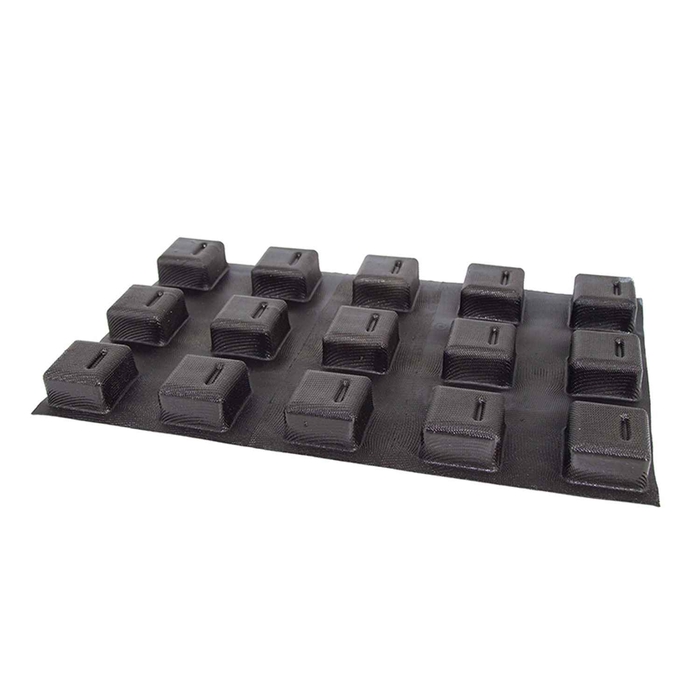 MOLDE SILICONE FLEXIPAN 15 CAV GN1/1 - MATFER - 3334493361841