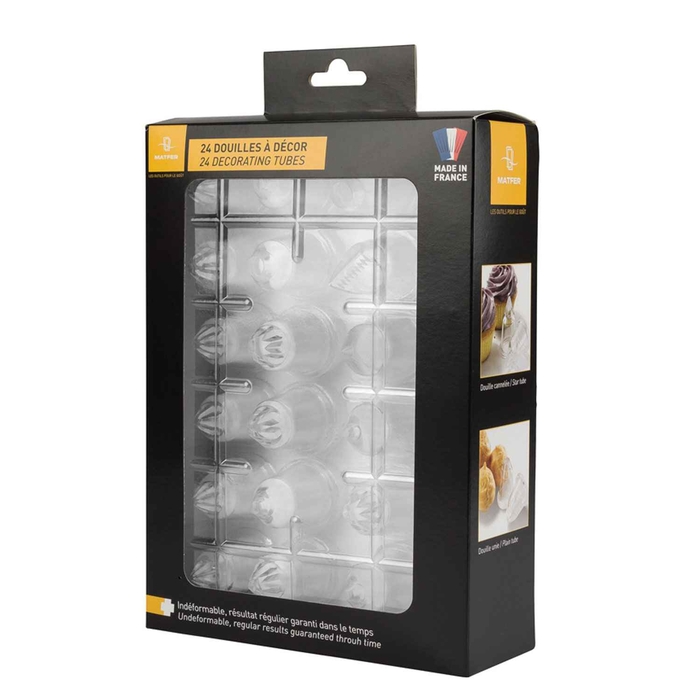 BOX 24 TUBES PASTRY'S CHOICE - MATFER - 3334491660038