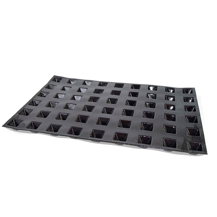 FLEXIPAN PYRAMIDS MOULD 35x35x22MM - MATFER - 3334493360127
