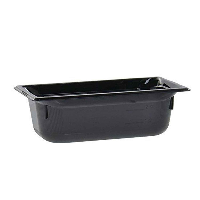 CONTAINER POLIC PRETO GN 1/3 176X325X100MM 8034420 - PUJADAS - 029419332281
