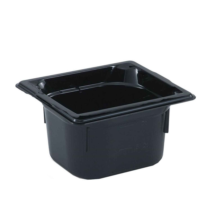 CONTAINER POLIC PRETO GN 1/6 176X162X150MM 8066420 - PUJADAS - 029419332335