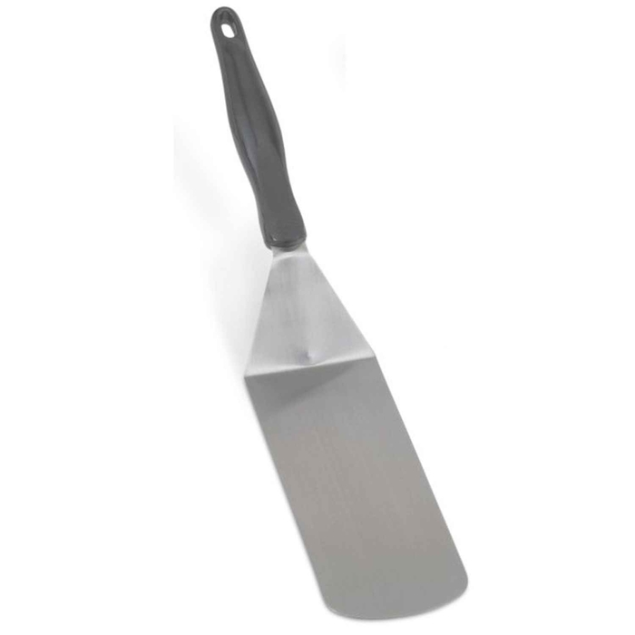 ESPATULA SNACK INOX CABO NYLON NEGRA 42CM 4808820 - PUJADAS - 029419712717