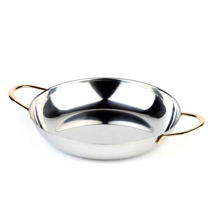 FRIGIDEIRA INOX 0.5L C/ASAS DOURADAS 61190 - APS - 4004133611900