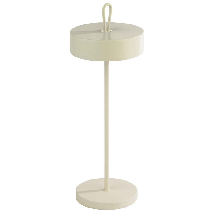 CANDEEIRO MESA CLEO BRANCO Ø12XH30.5CM 17003 - APS - 4004133170032