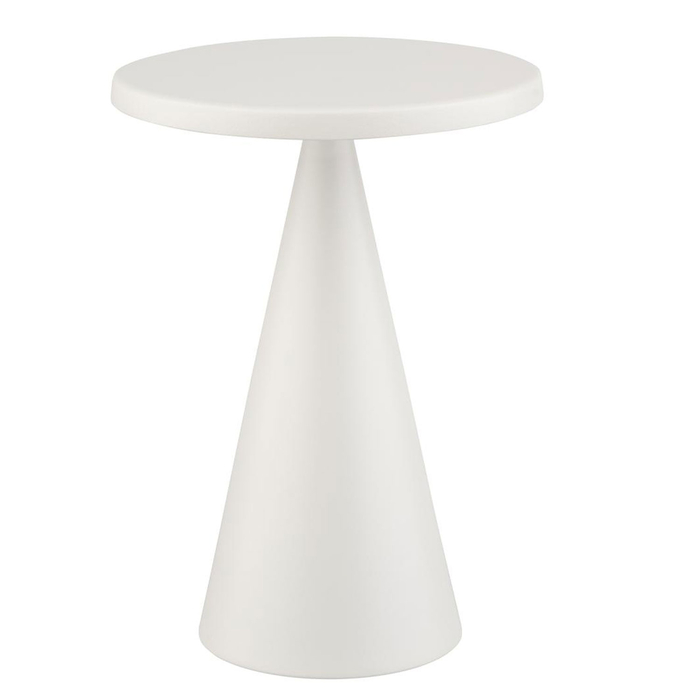 CANDEEIRO MESA CONE WHITE Ø13XH18CM 17110 - APS - 4004133171107