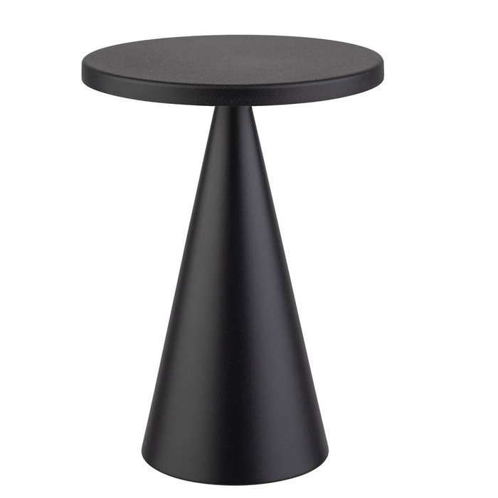 CANDEEIRO MESA CONE BLACK Ø13XH18CM 17111 - APS - 4004133171114