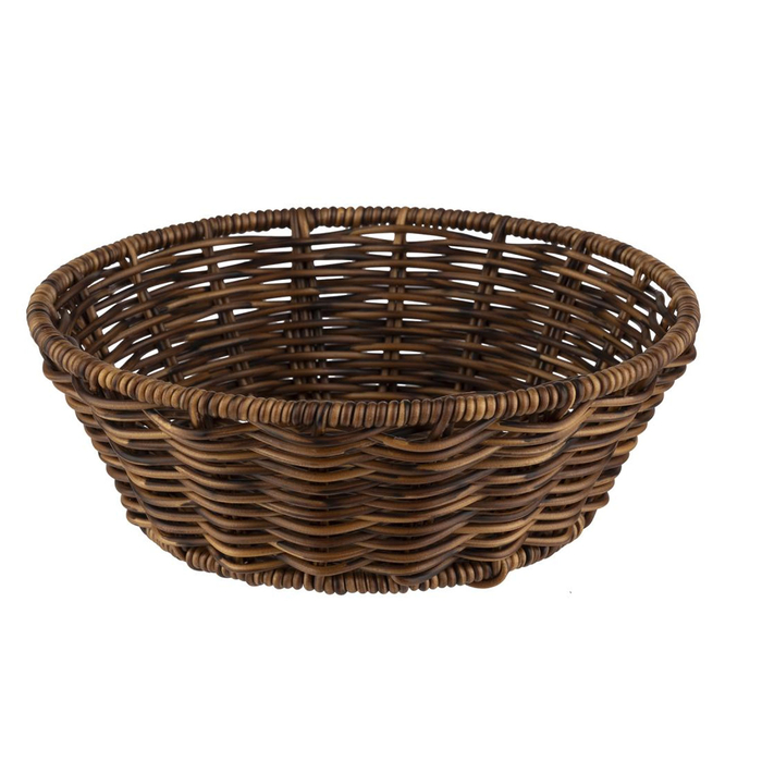 CESTO POLIPROPILENO CASTANHO Ø20XH7CM 40341 - APS - 4004133403413