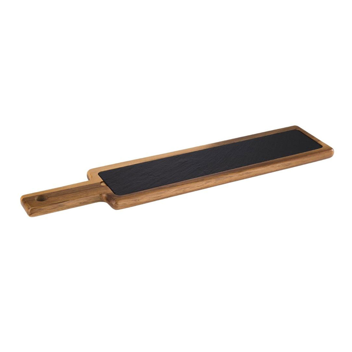 TABUA MADEIRA C/ARDOSIA 43X12CM C/CABO 00813 - APS - 4004133008137