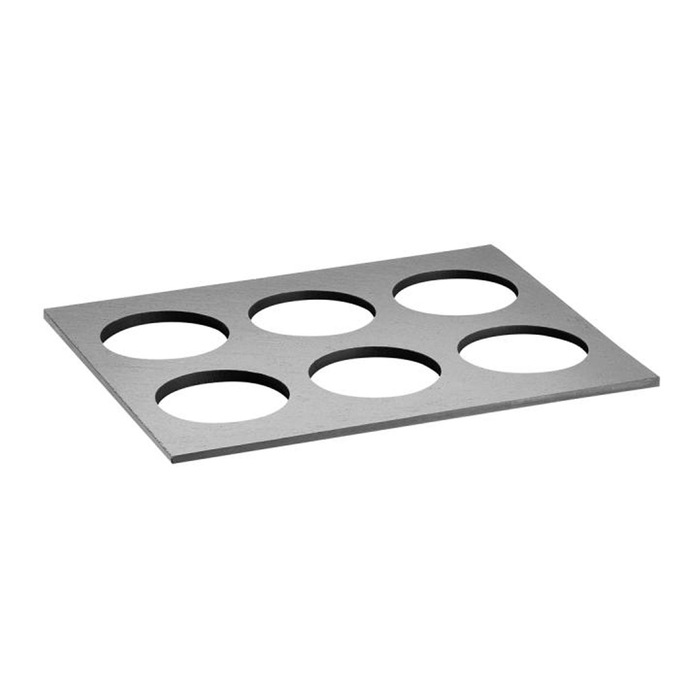 ARDOSIA 32.5X26.5CM C/6 ORIFICIOS Ø9CM THE GRID 19187 - APS - 0800010219