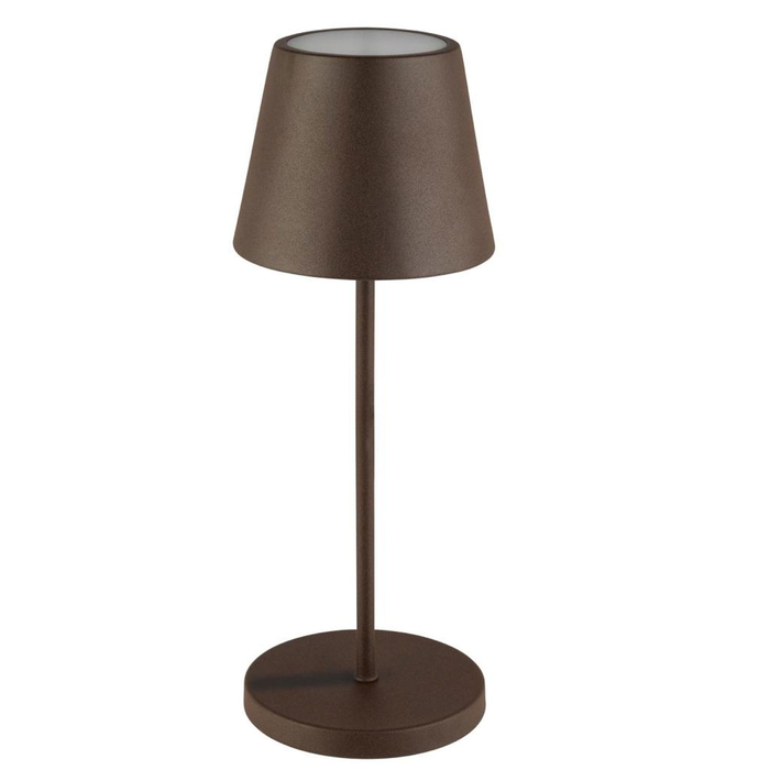 CANDEEIRO MESA MERLE RUST Ø11XH30.5CM 17009 - APS - 4004133170094