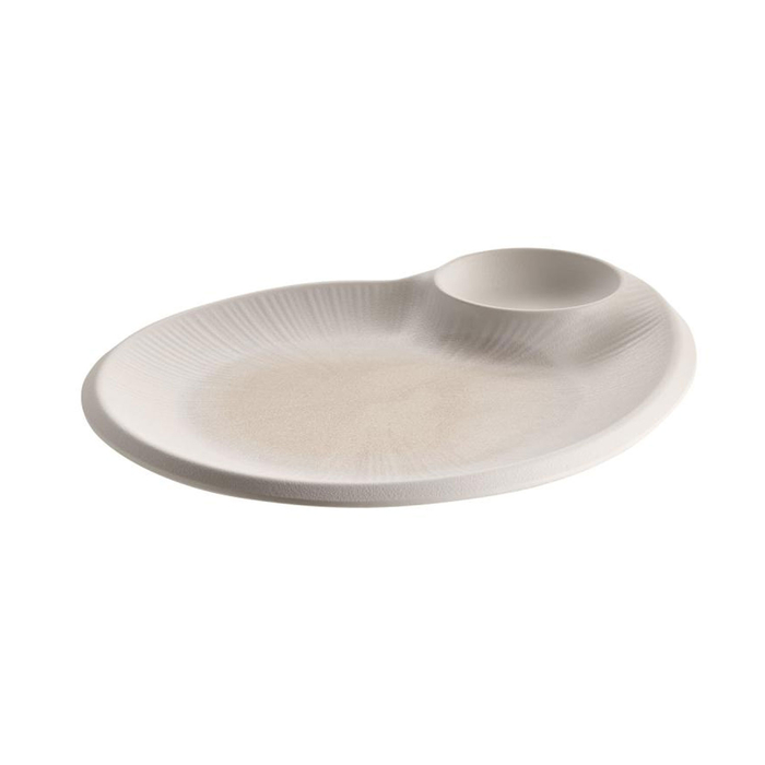 PRATO MEL C/DIVISAO Ø9CM 30X25CM BLUSH 85516 - APS - 0800010222