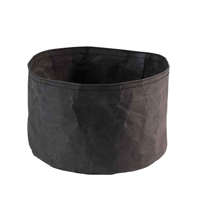 CESTO PAPEL KRAFT PRETO Ø20XH13CM 30451 - APS - 4004133304512