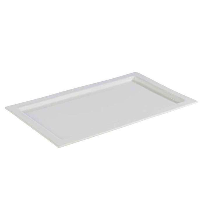 BANDEJA PORCELANA BRANCA GN1/1 2CM FRAME 82355 - APS - 4004133823556
