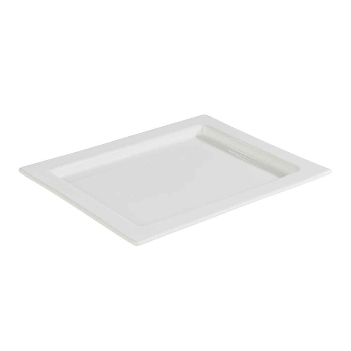 BANDEJA PORCELANA BRANCA GN1/2 2CM FRAME 82356 - APS - 4004133823563