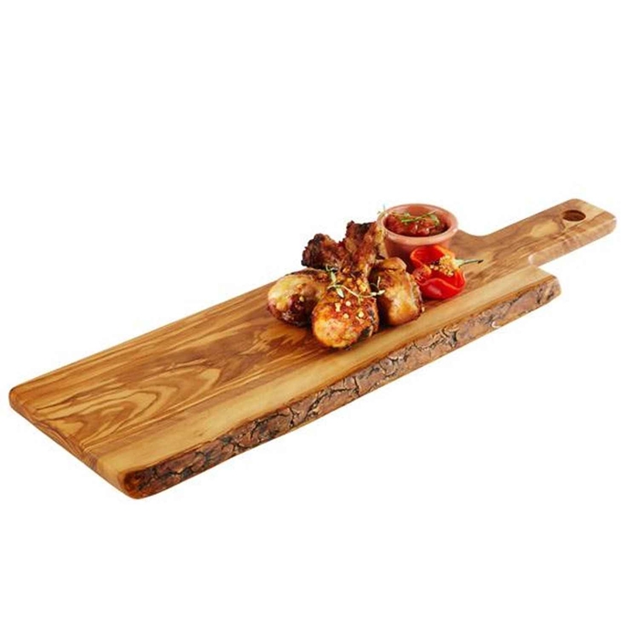 OLIVE WOOD BOARD 40X15X1.5CM - APS - 4004133008731