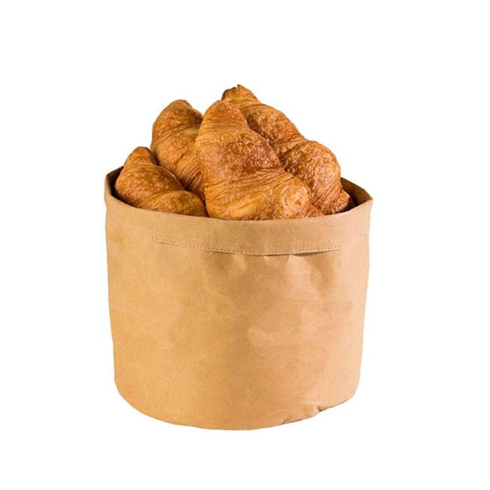 KRAFT BEIGE BASKET  Ø24XH24CM - APS - 4004133304420