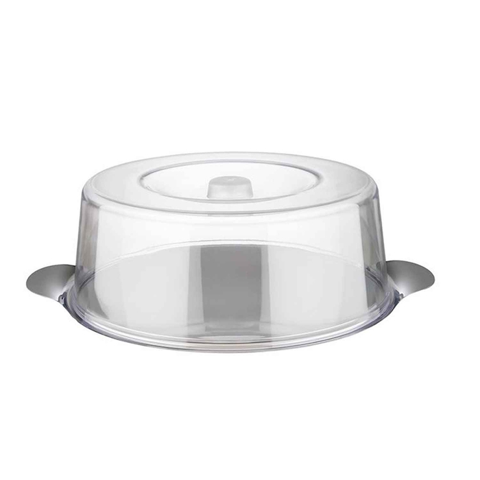 PRATO INOX C/CAMPANULA 30CM 00065 - APS - 4004133000650
