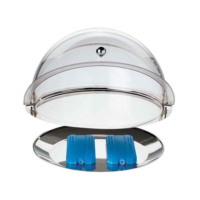 S.STEEL ISOTHERMIC TRAY SET 5 PCS ø38CM - APS - 4004133090828
